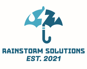 Umbrella Storm Weather logo