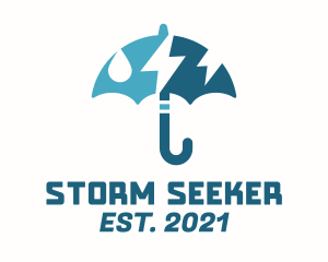 Umbrella Storm Weather logo