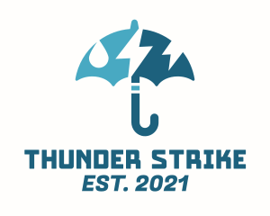 Umbrella Storm Weather logo