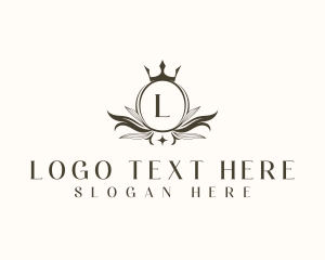 Floral Crown Ornament logo