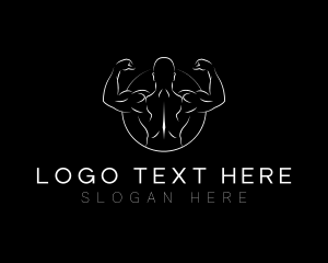 Fitness - Muscle Gym Fitness logo design