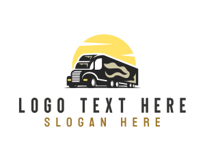Logistic Trailer Vehicle logo