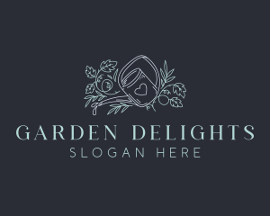 Lawn Garden Landscaping logo design