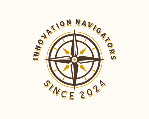 Compass Navigator GPS logo design