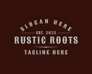 Rustic Rodeo Business logo design