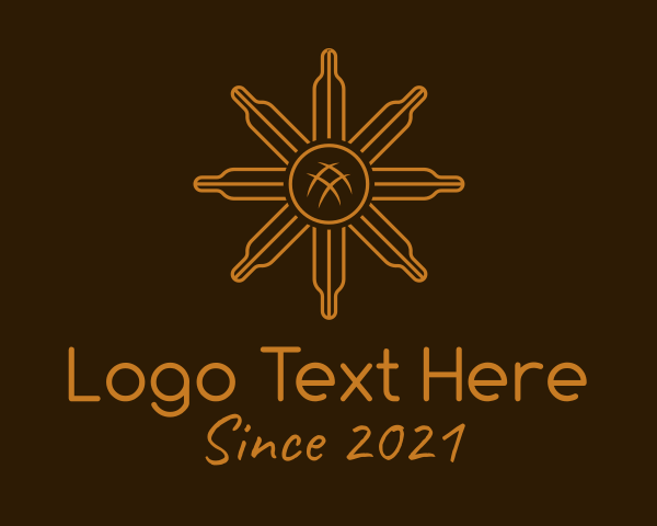 Rolling Pin logo example 3