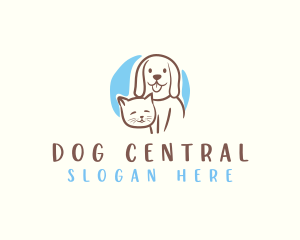 Dog Cat Pet logo design