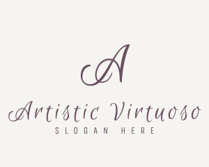 Cursive Elegant Script logo design