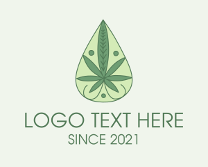 Green Weed Oil  logo