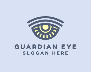 Visual Surveillance Eye  logo design