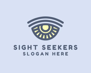 Visual Surveillance Eye  logo design