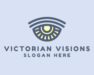 Visual Surveillance Eye  logo design