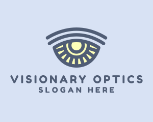 Visual Surveillance Eye  logo design