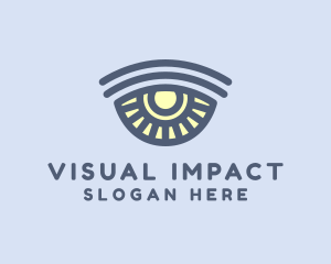 Visual Surveillance Eye  logo design