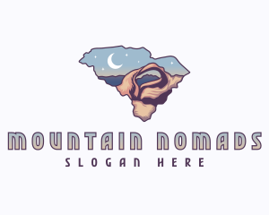 Mountain Desert Arch logo design