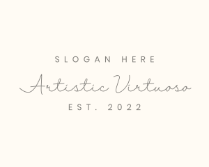 Generic Elegant Cursive logo design