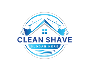 Pressure Wash Cleaning logo design