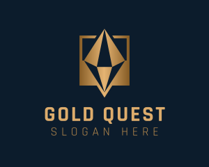 Gold Diamond Consultant logo design