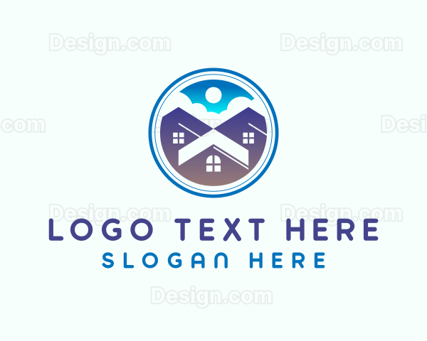 House Roof Property Logo