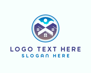 House Roof Property Logo