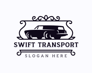 Automobile Car Transport logo design