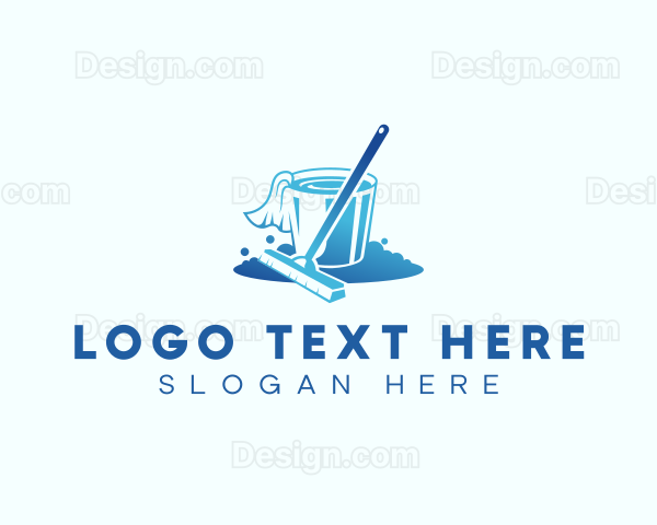 Cleaning Mop Station Logo