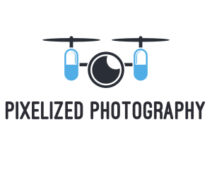 Capsule Drone Camera logo design