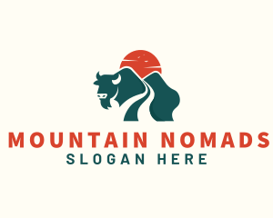 Buffalo Mountain Nature logo design