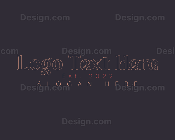 Elegant Business Lettermark Logo