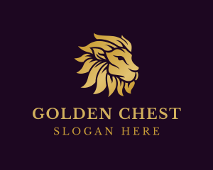 Golden Lion Wildlife logo design