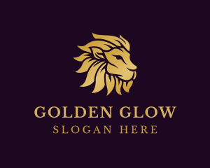 Golden Lion Wildlife logo design