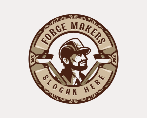 Blacksmith Ironsmith Forge logo