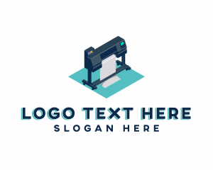 Large Printer Machine logo