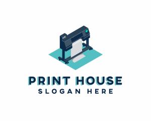 Large Printer Machine logo