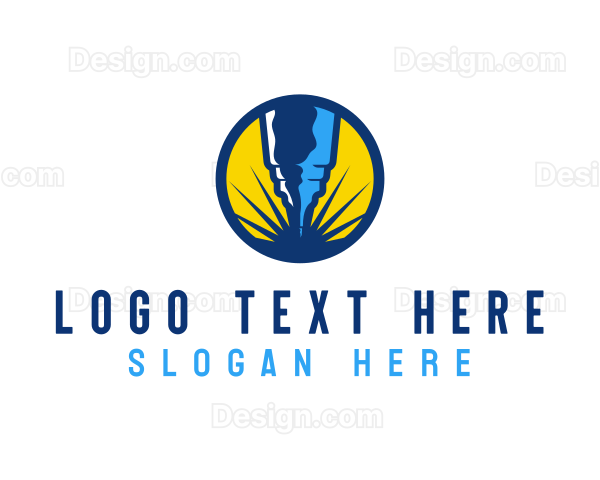 Mechanical Engraving Tool Logo