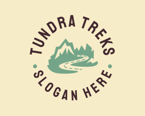 Mountain Valley Trip logo design