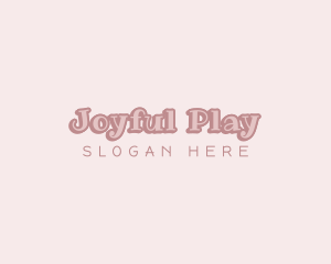 Feminine Playful Business logo design