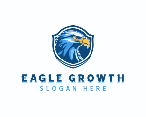 Patriot Eagle Shield logo design