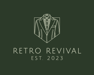 Retro Men Suit logo