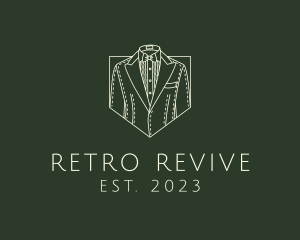 Retro Men Suit logo