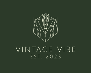 Retro Men Suit logo