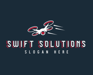 Swift Security Drone logo design