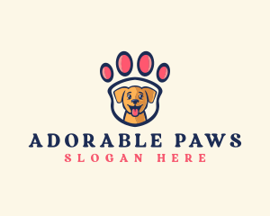 Paw Puppy Vet logo design