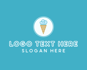 Cloud Ice Cream Logo