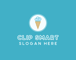 Cloud Ice Cream logo design