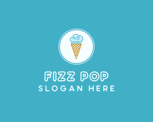 Cloud Ice Cream logo design