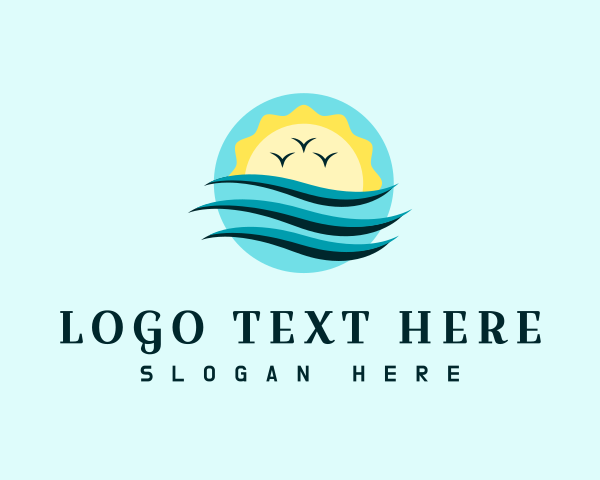 Ocean logo example 2