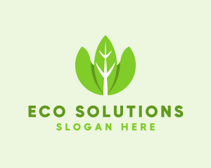 Organic Herb Leaves  logo