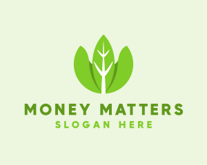 Organic Herb Leaves  logo