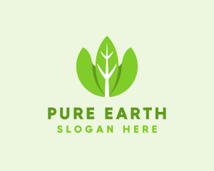 Organic Herb Leaves  logo